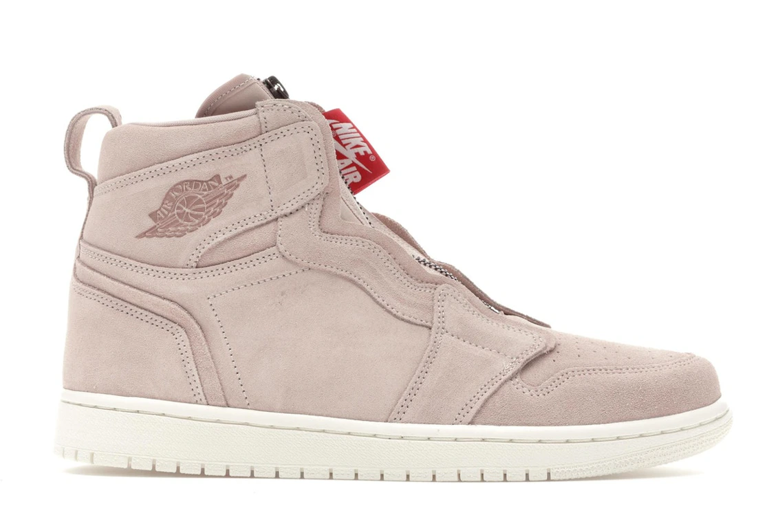 Vue 2 de Jordan 1 Retro High Zip Particle Beige 