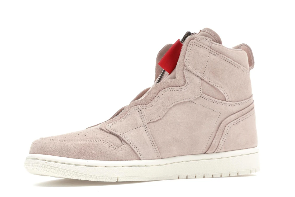 Vue 17 de Jordan 1 Retro High Zip Particle Beige 