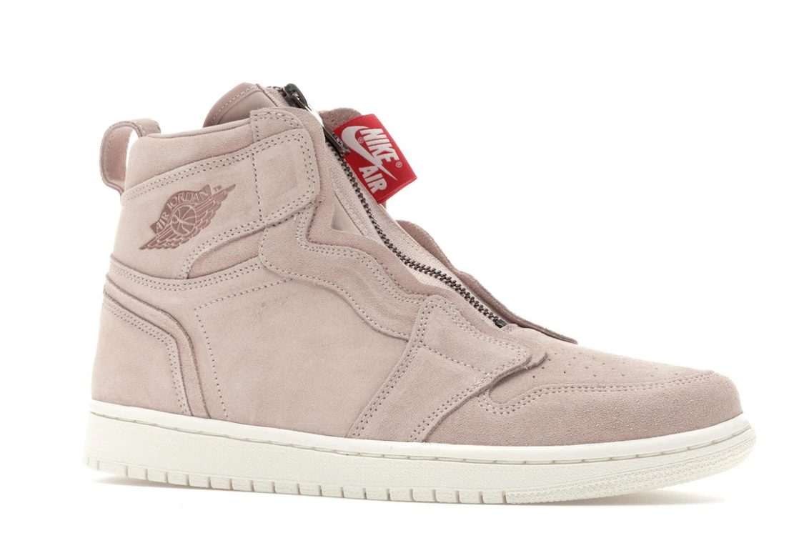 Vue 4 de Jordan 1 Retro High Zip Particle Beige 