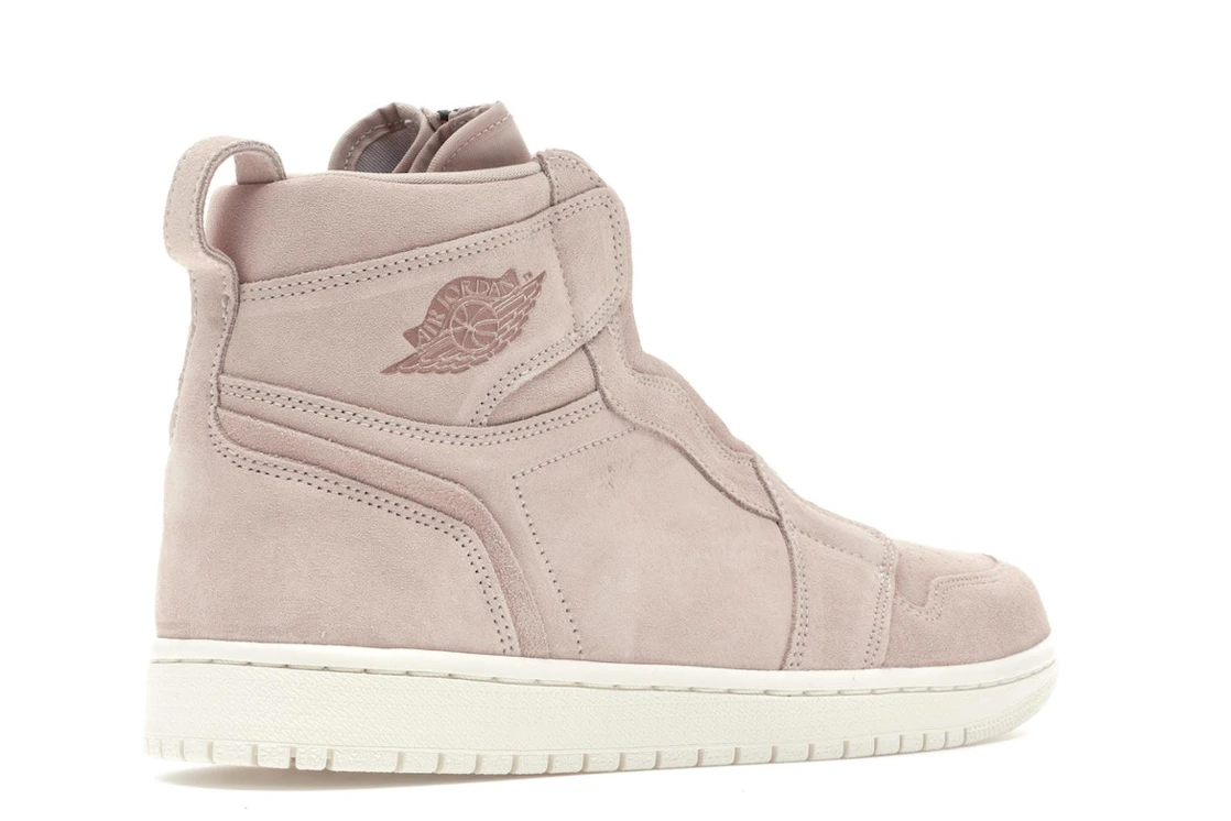 Vue 34 de Jordan 1 Retro High Zip Particle Beige 