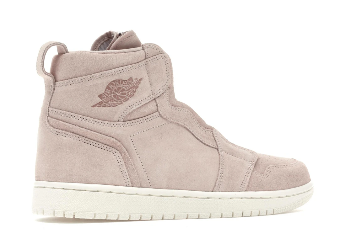 Vue 35 de Jordan 1 Retro High Zip Particle Beige 