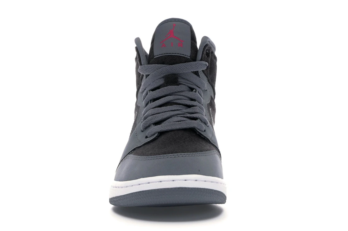 Vue 10 de Jordan 1 Retro High Cool Grey Vivid Pink (GS)