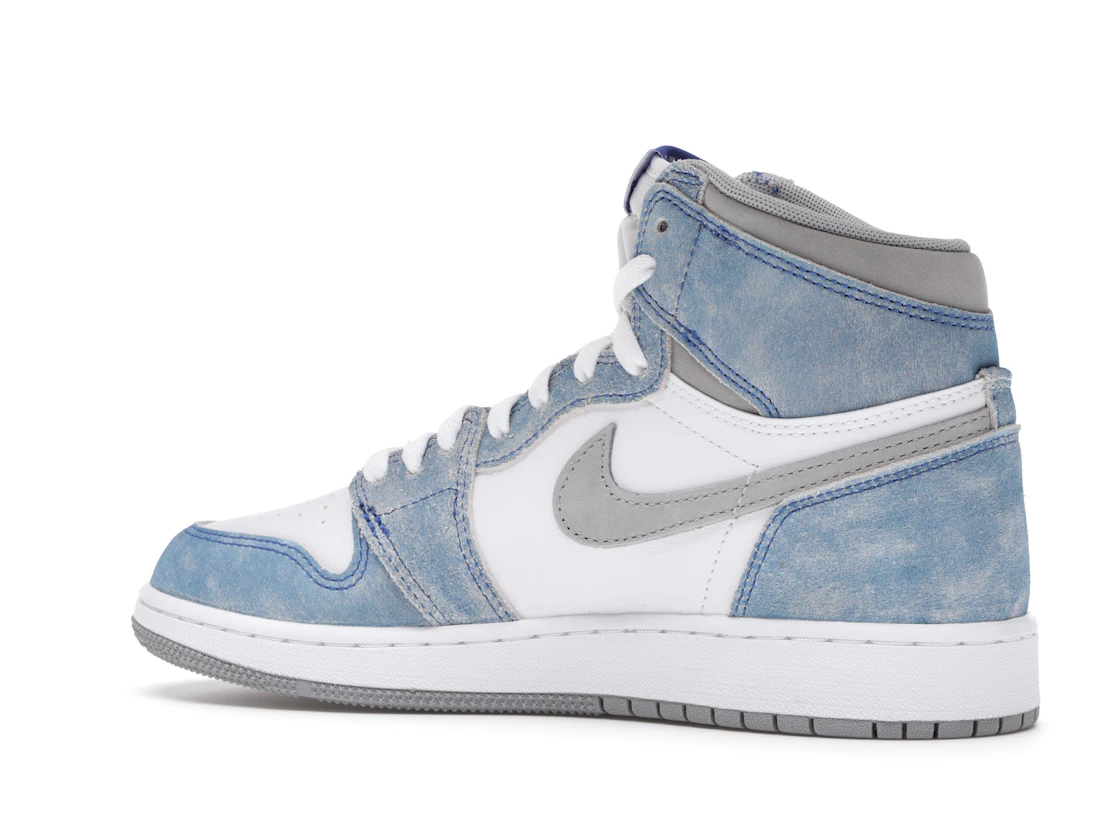 Vue 22 de Jordan 1 Retro High Hyper Royal Smoke Grey (GS)