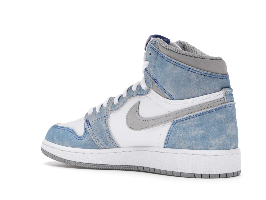 Vue 23 de Jordan 1 Retro High Hyper Royal Smoke Grey (GS)