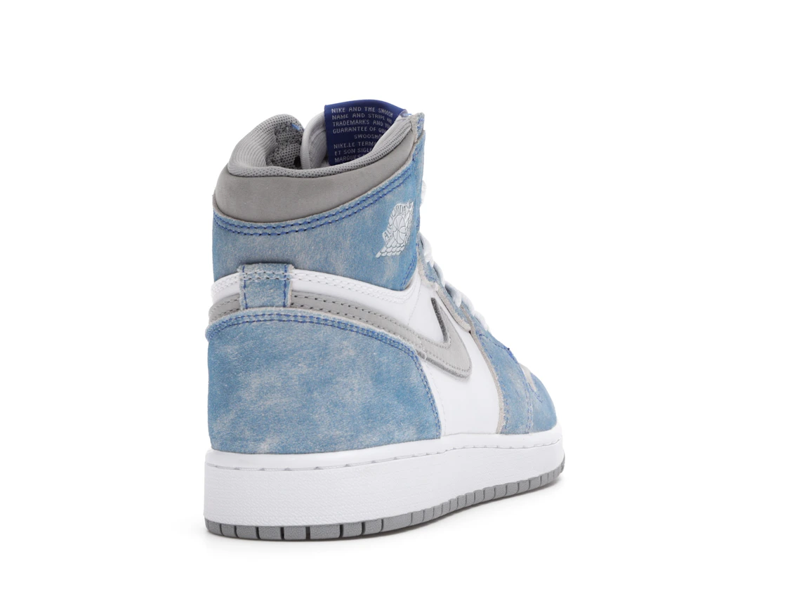 Vue 30 de Jordan 1 Retro High Hyper Royal Smoke Grey (GS)
