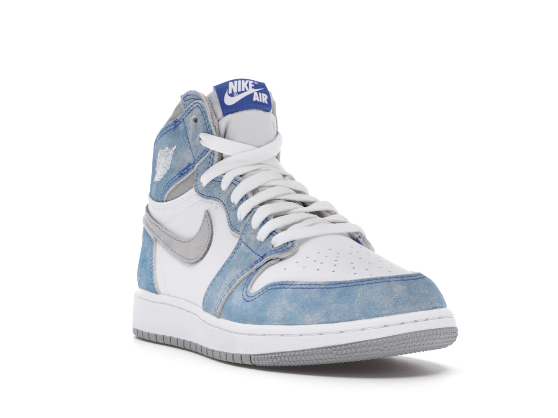 Vue 7 de Jordan 1 Retro High Hyper Royal Smoke Grey (GS)