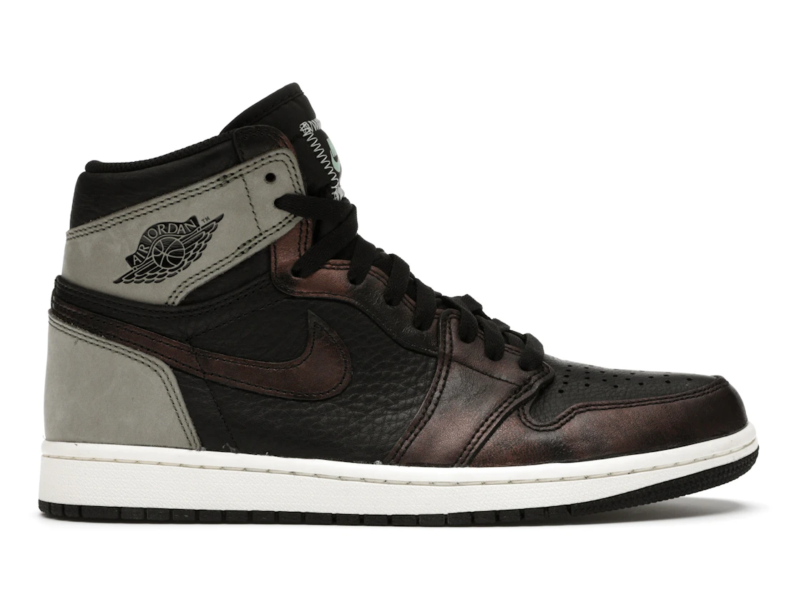 Vue 1 de Jordan 1 Retro High Light Army Rust Shadow Patina
