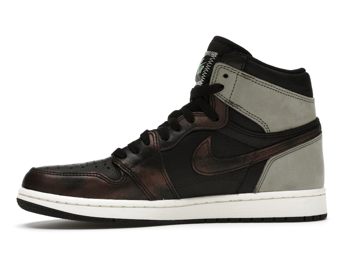 Vue 18 de Jordan 1 Retro High Light Army Rust Shadow Patina