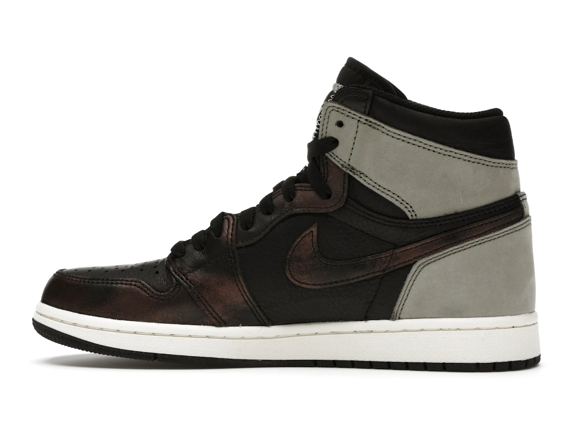 Vue 20 de Jordan 1 Retro High Light Army Rust Shadow Patina