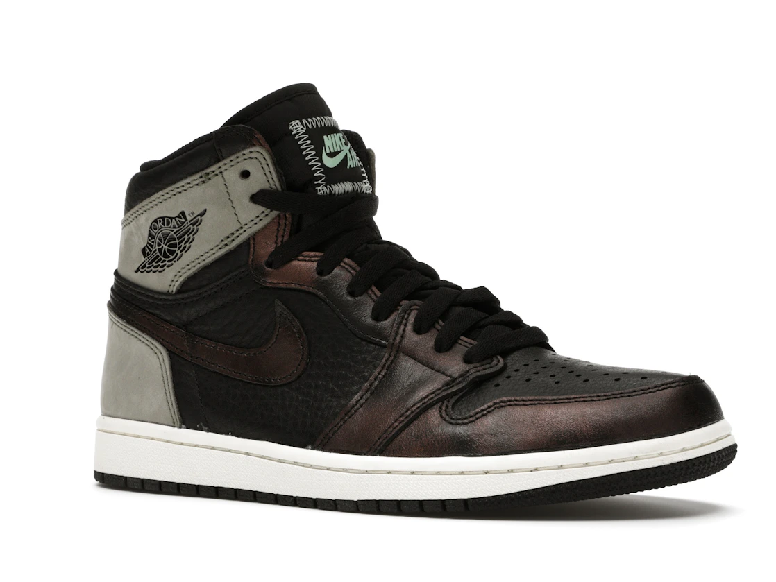 Vue 4 de Jordan 1 Retro High Light Army Rust Shadow Patina