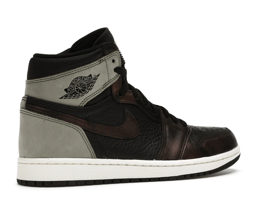 Vue 34 de Jordan 1 Retro High Light Army Rust Shadow Patina
