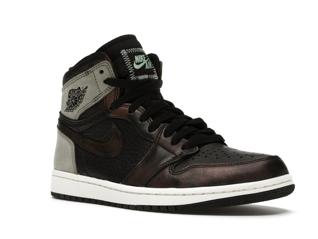 Vue 5 de Jordan 1 Retro High Light Army Rust Shadow Patina