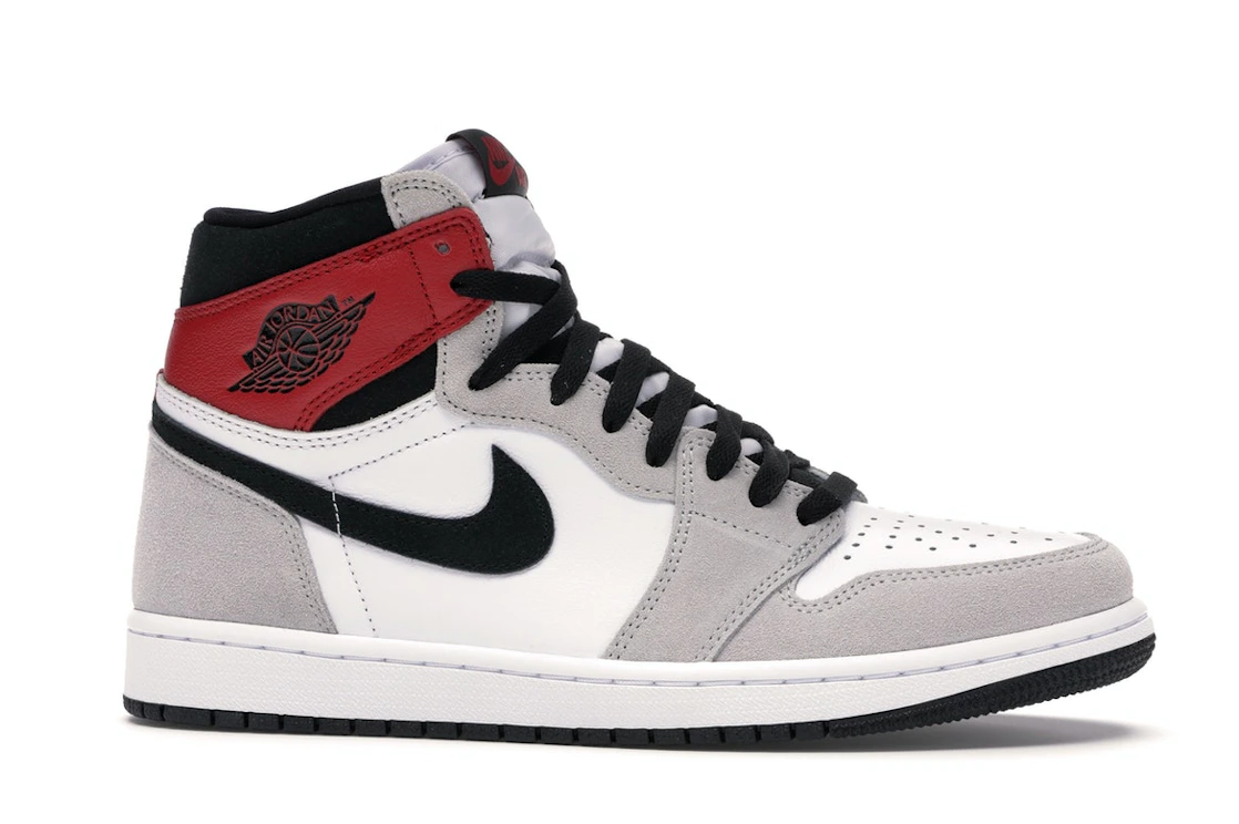 Vue 2 de Jordan 1 Retro High Light Smoke Grey