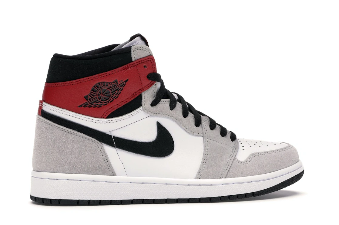 Vue 35 de Jordan 1 Retro High Light Smoke Grey