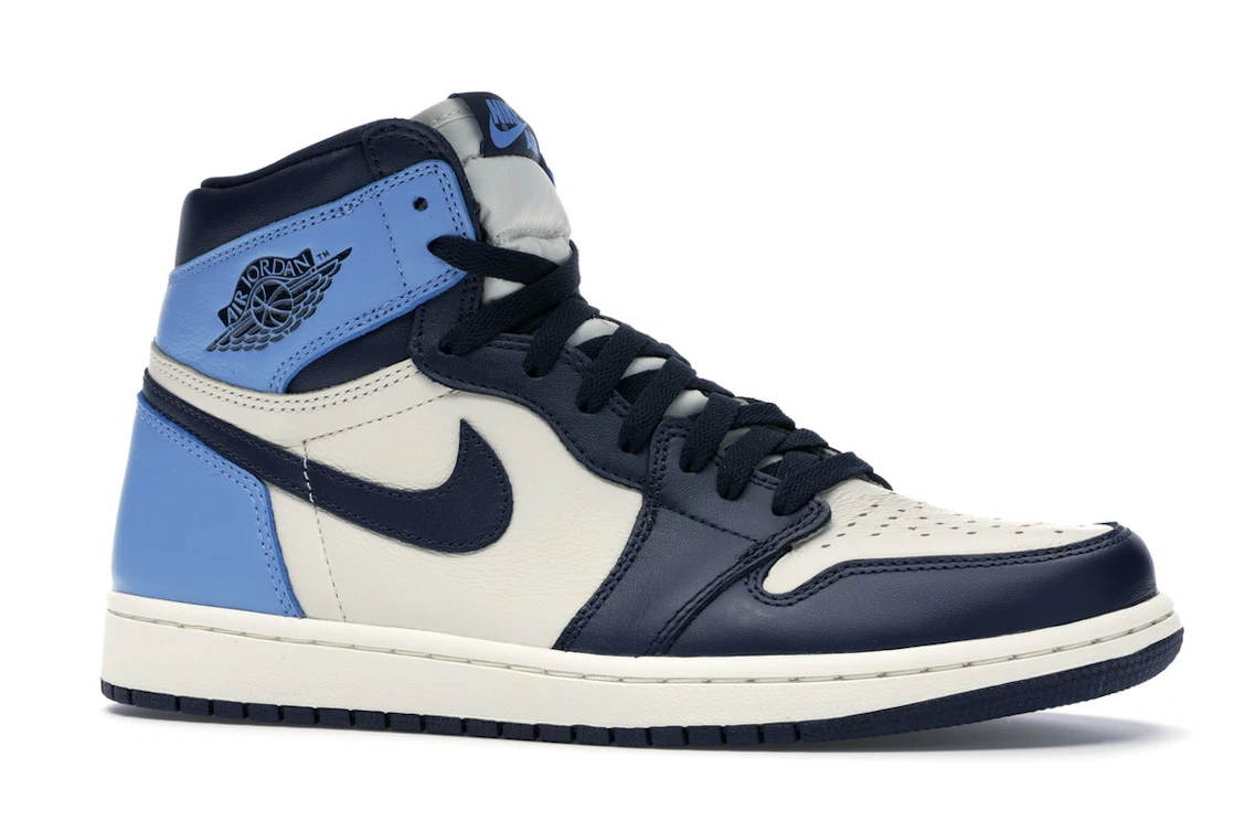 Vue 3 de Jordan 1 Retro High Obsidian