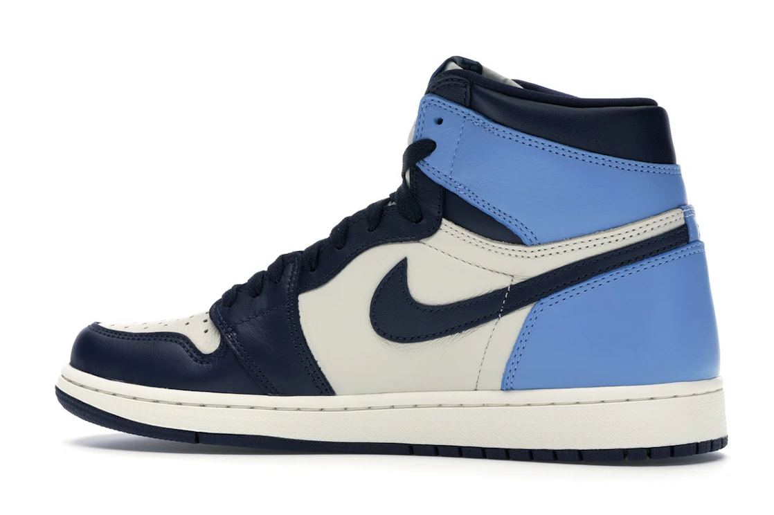 Vue 21 de Jordan 1 Retro High Obsidian