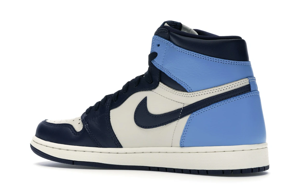 Vue 22 de Jordan 1 Retro High Obsidian