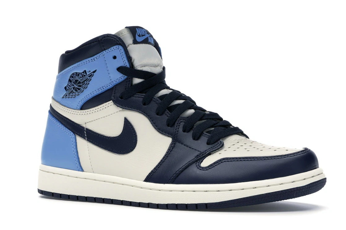 Vue 4 de Jordan 1 Retro High Obsidian