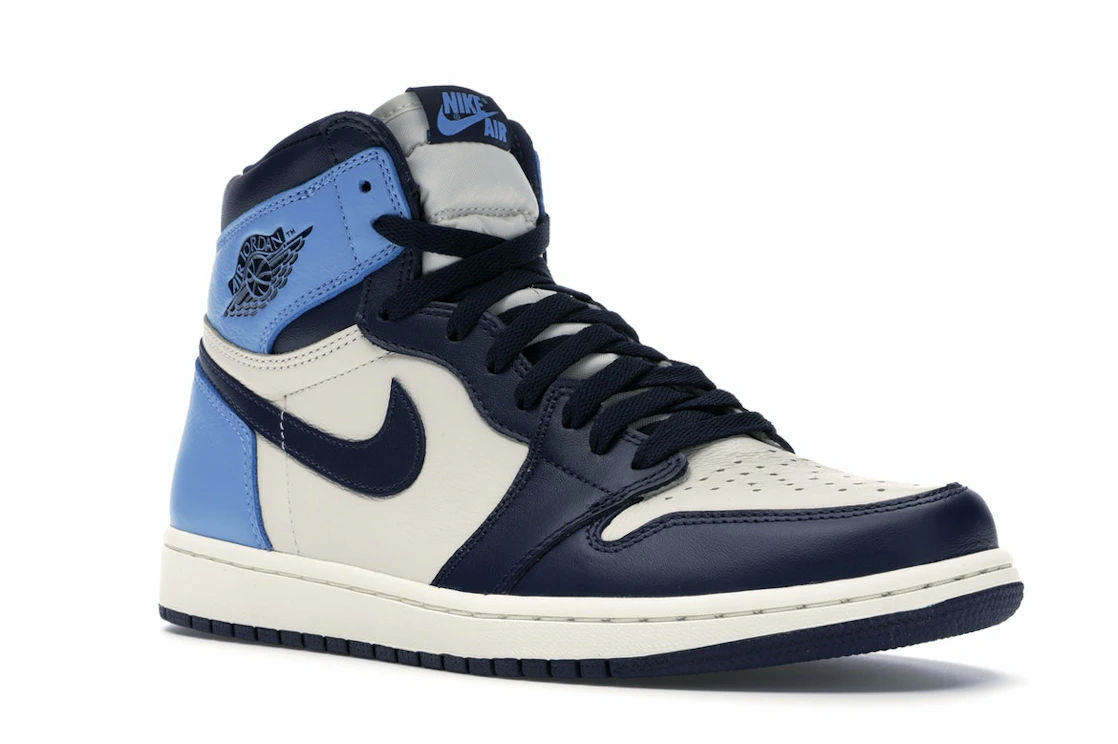 Vue 5 de Jordan 1 Retro High Obsidian