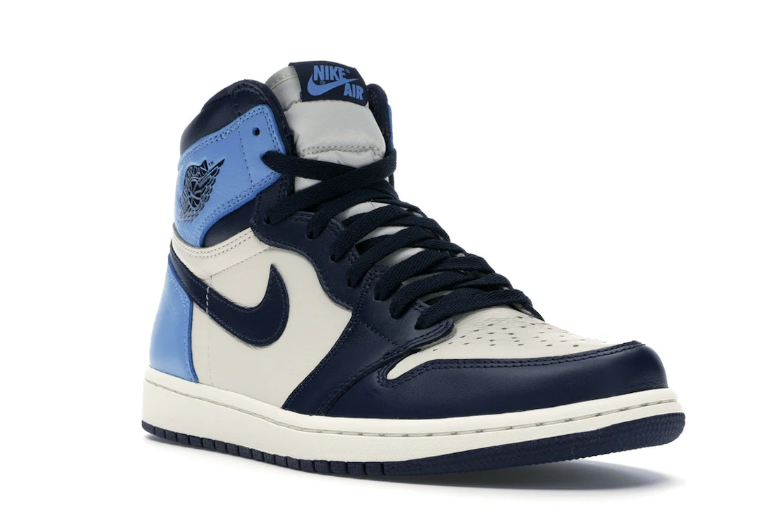 Vue 6 de Jordan 1 Retro High Obsidian
