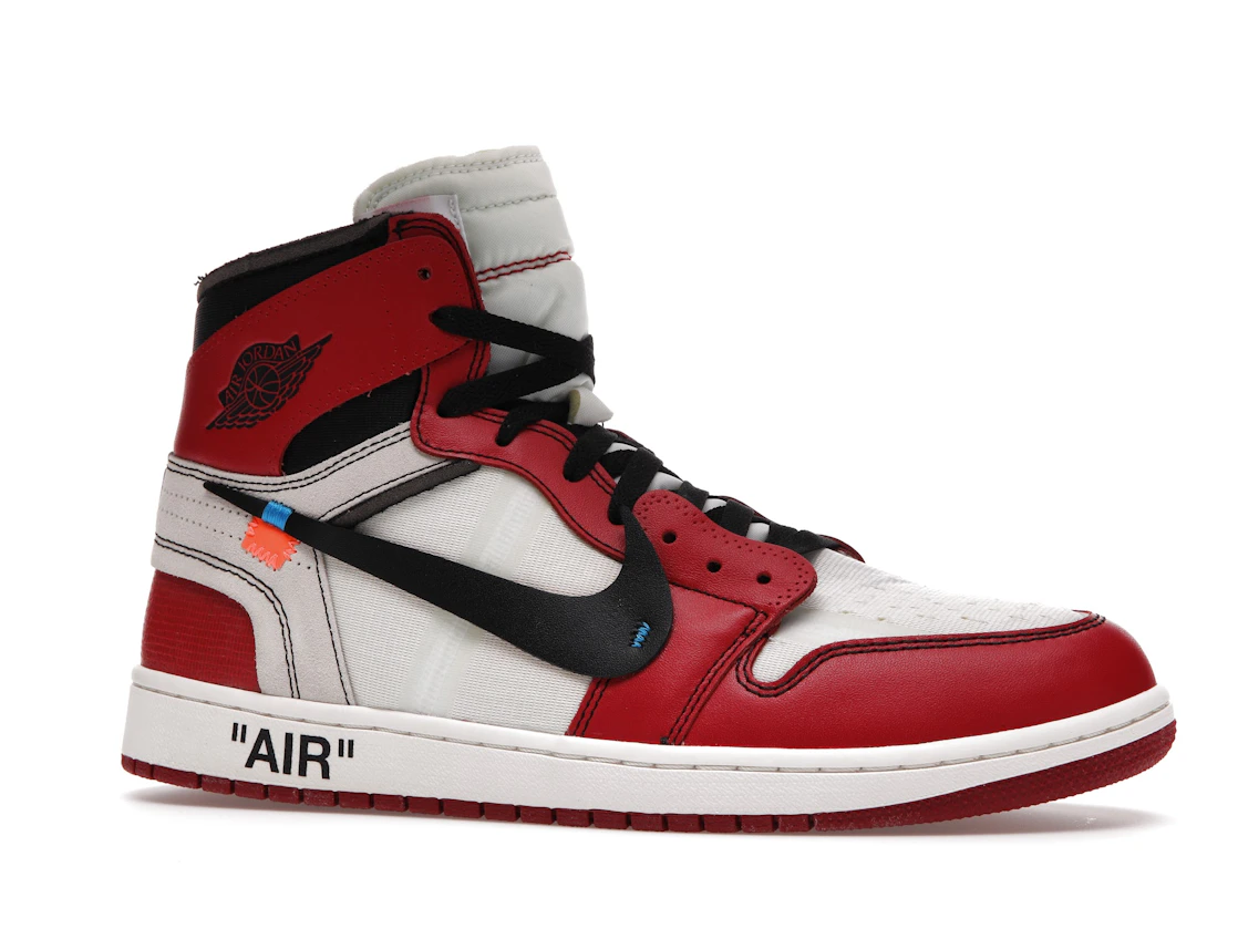 Vue 3 de Jordan 1 Retro High Off-White Chicago