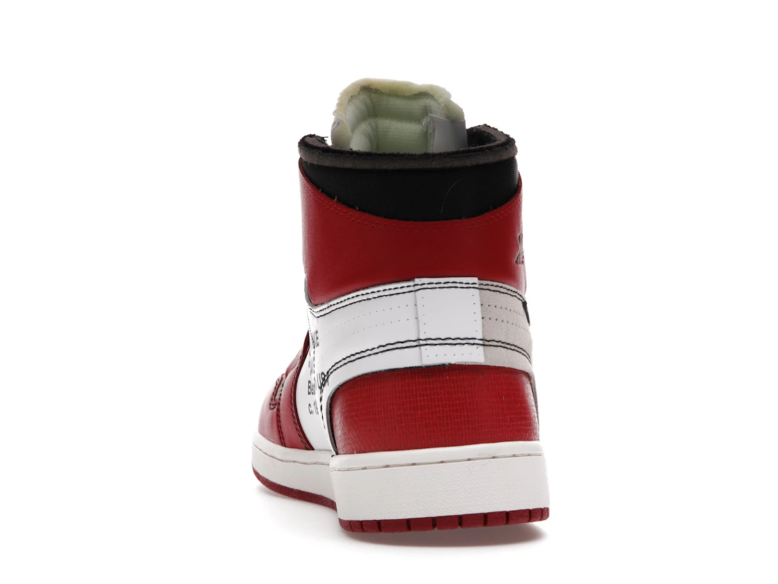 Vue 27 de Jordan 1 Retro High Off-White Chicago