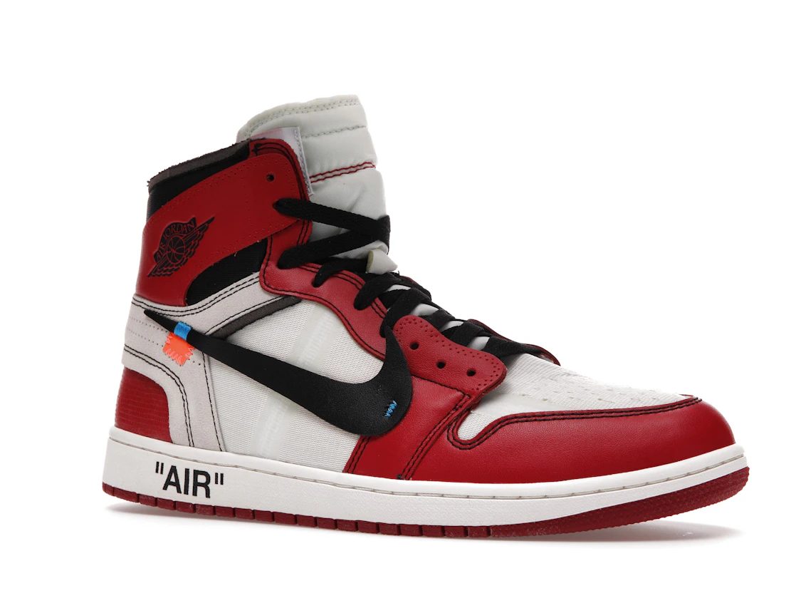 Vue 4 de Jordan 1 Retro High Off-White Chicago