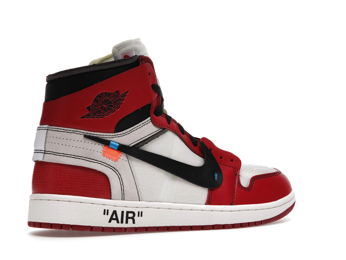 Vue 34 de Jordan 1 Retro High Off-White Chicago