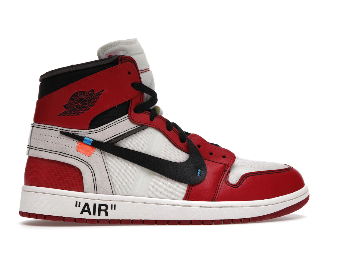 Vue 36 de Jordan 1 Retro High Off-White Chicago