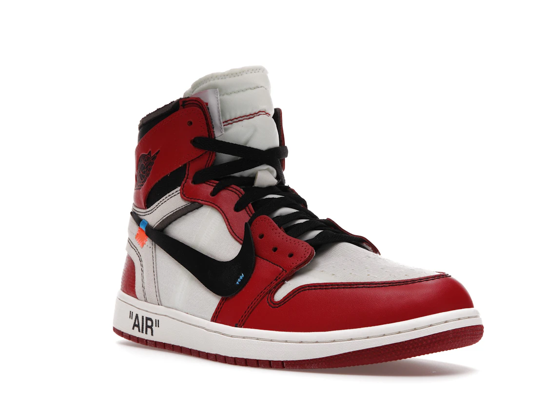 Vue 6 de Jordan 1 Retro High Off-White Chicago