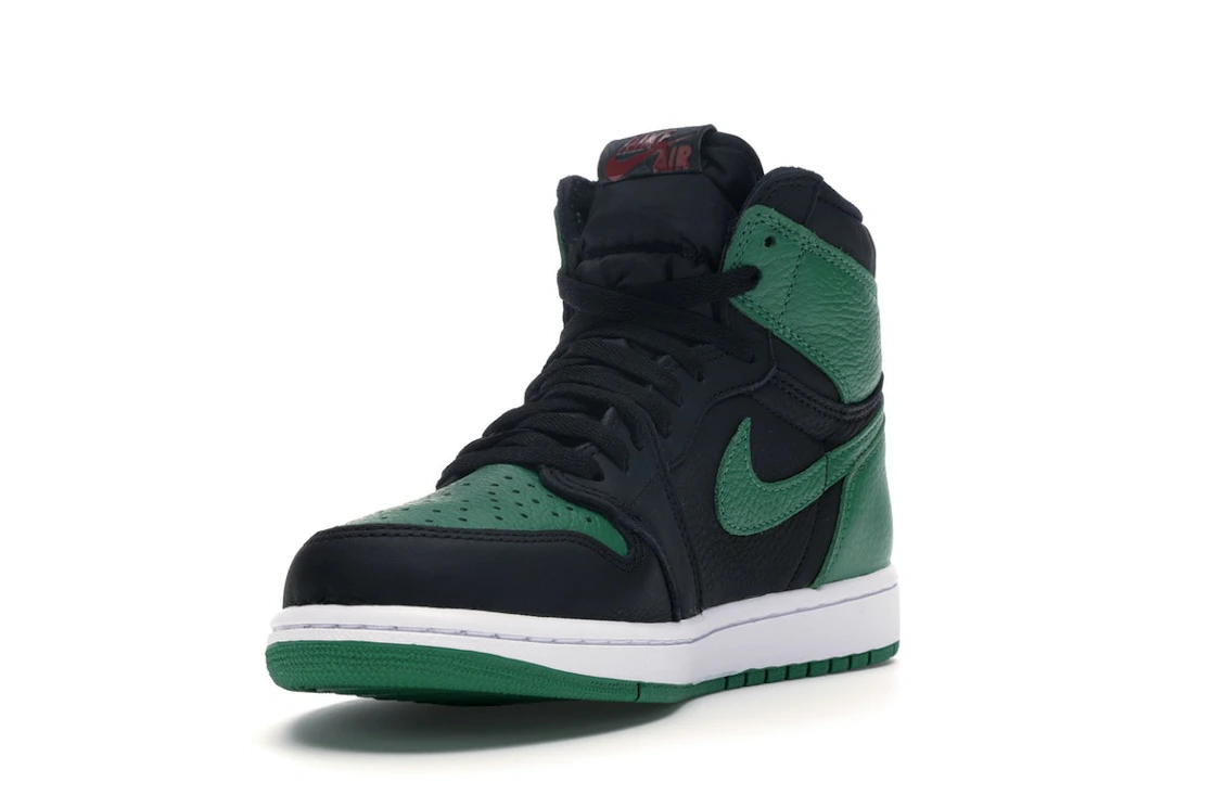 Vue 13 de Jordan 1 Retro High Pine Green Black