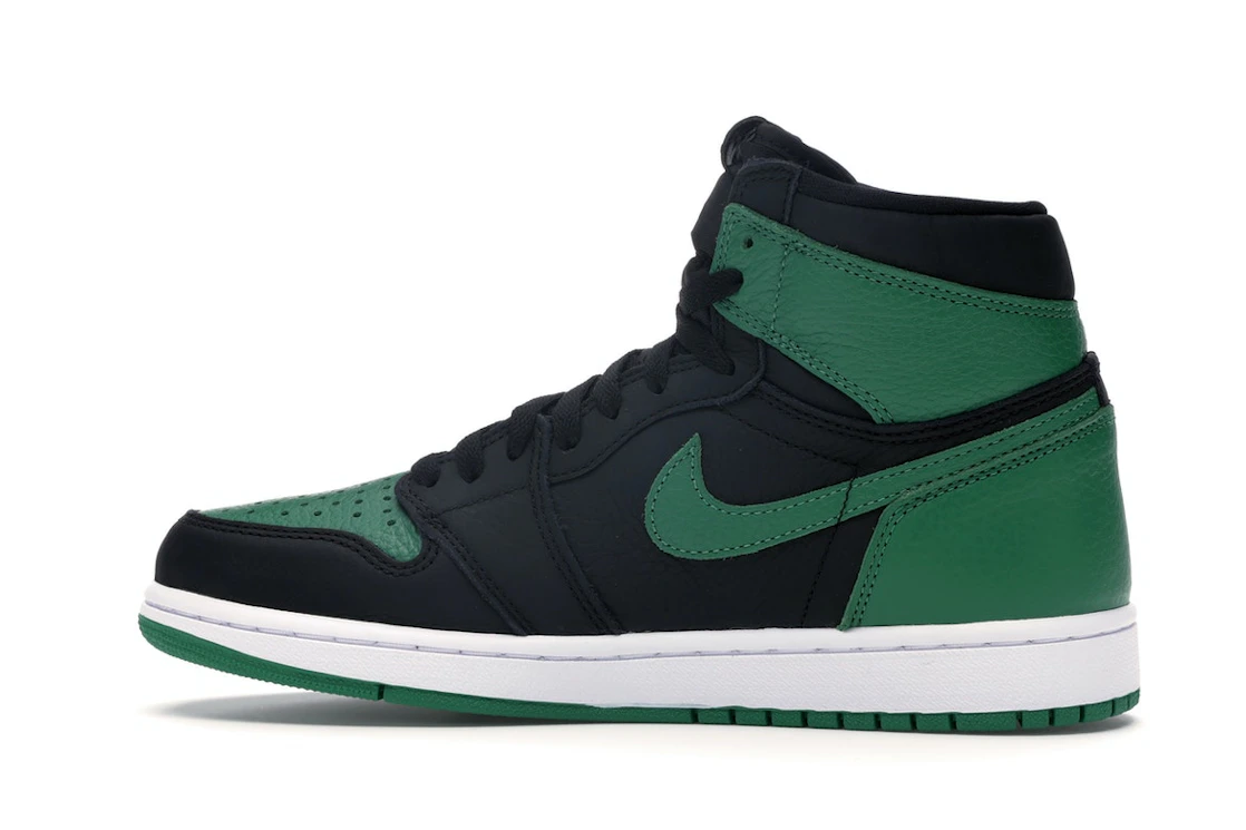 Vue 20 de Jordan 1 Retro High Pine Green Black