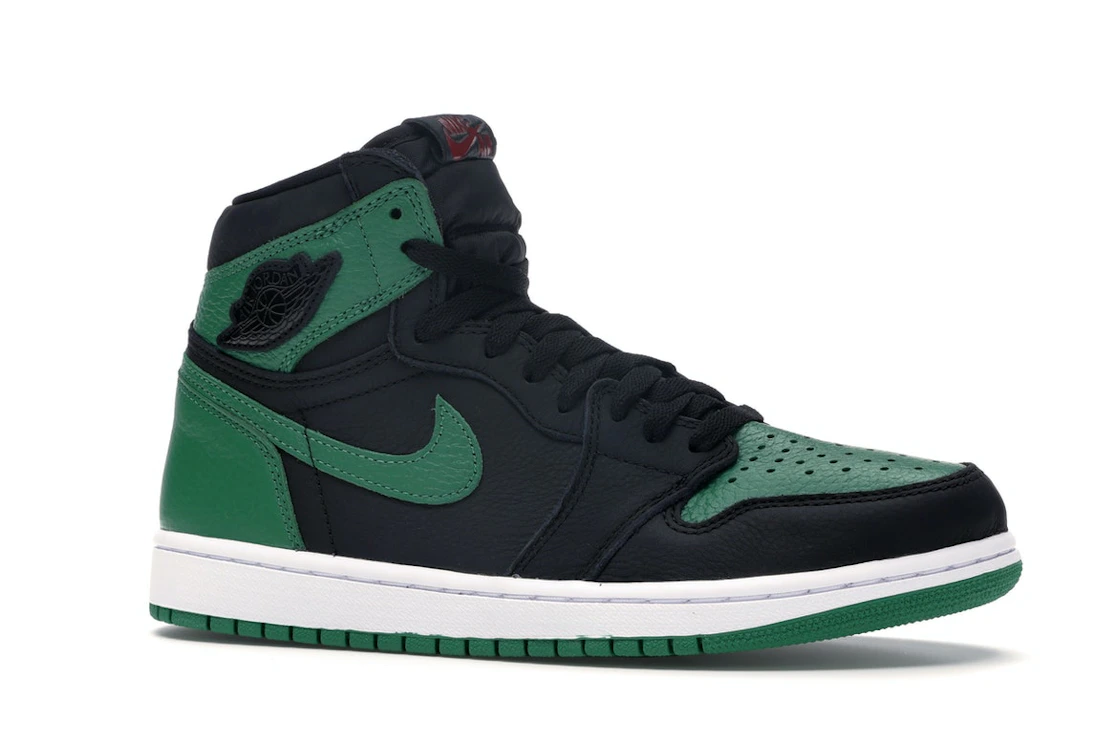 Vue 3 de Jordan 1 Retro High Pine Green Black