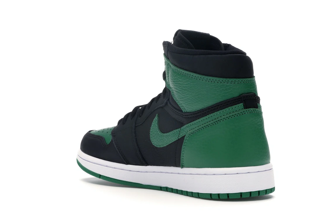 Vue 24 de Jordan 1 Retro High Pine Green Black