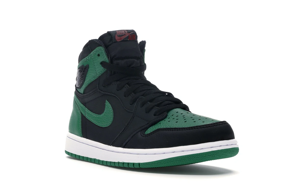 Vue 6 de Jordan 1 Retro High Pine Green Black