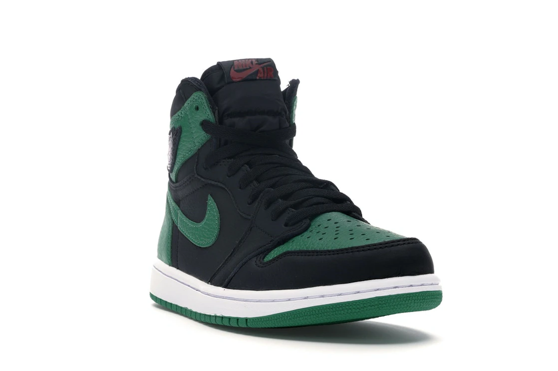 Vue 7 de Jordan 1 Retro High Pine Green Black