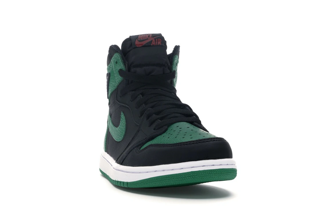 Vue 8 de Jordan 1 Retro High Pine Green Black