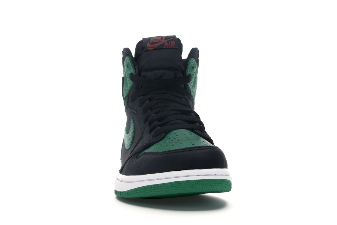 Vue 9 de Jordan 1 Retro High Pine Green Black