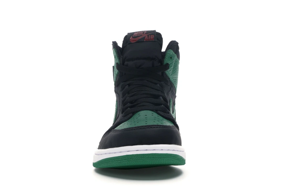 Vue 10 de Jordan 1 Retro High Pine Green Black