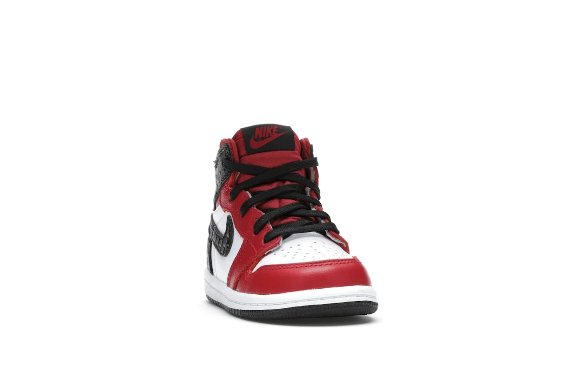 Vue 8 de Jordan 1 Retro High Satin Snake Chicago (TD)
