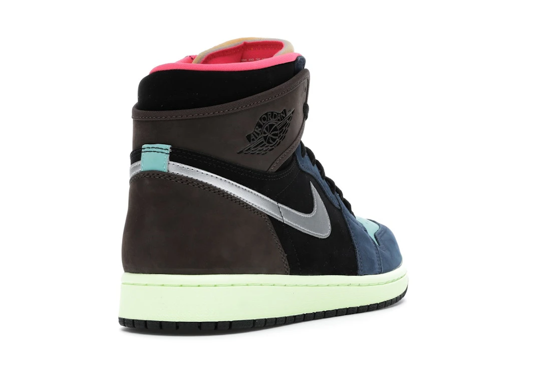 Vue 31 de Jordan 1 Retro High Tokyo Bio Hack