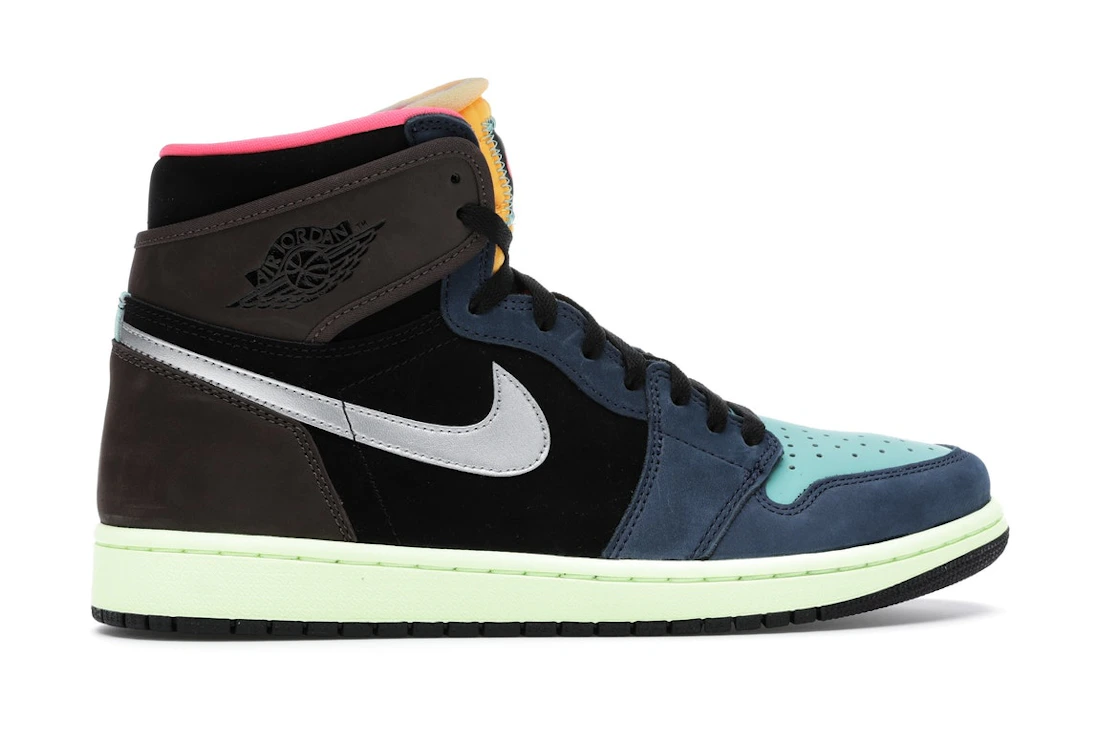 Vue 36 de Jordan 1 Retro High Tokyo Bio Hack