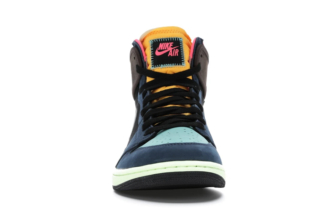 Vue 10 de Jordan 1 Retro High Tokyo Bio Hack