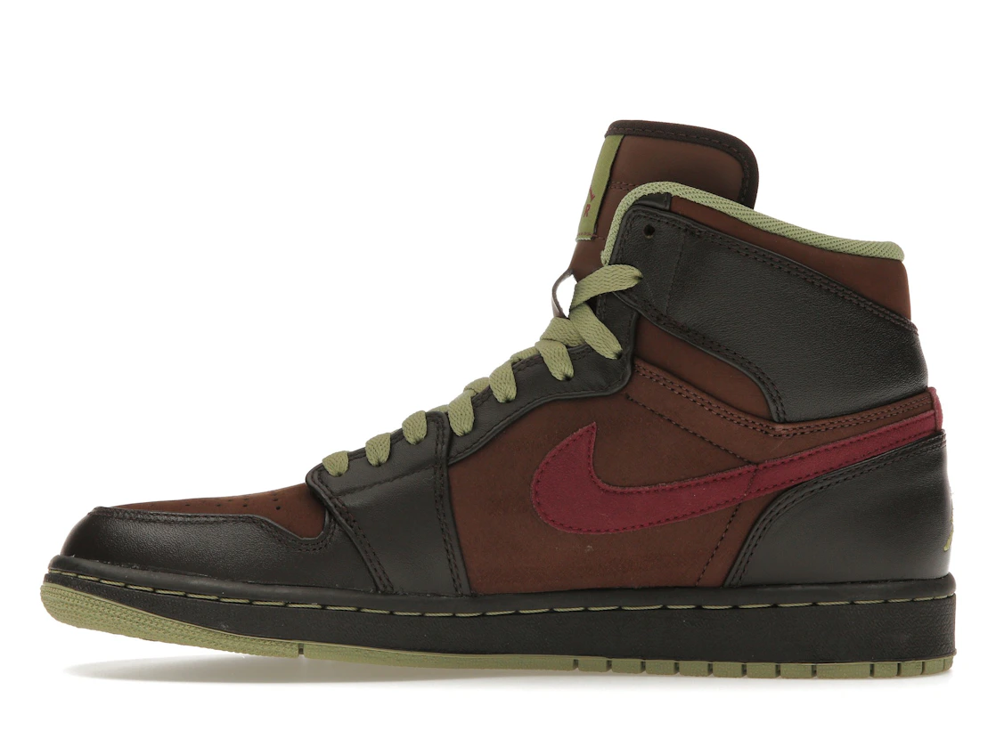 Vue 19 de Jordan 1 Retro High Velvet Brown