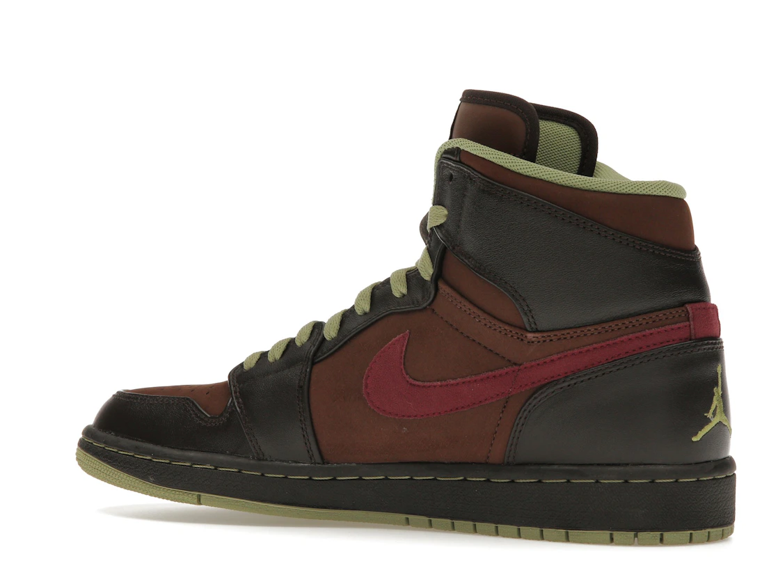 Vue 22 de Jordan 1 Retro High Velvet Brown