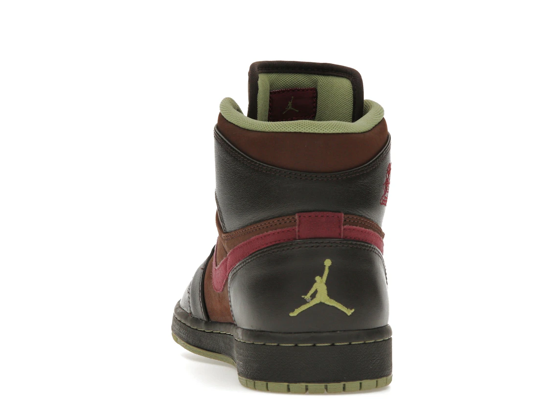 Vue 27 de Jordan 1 Retro High Velvet Brown