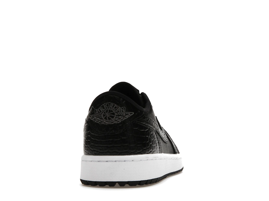 Vue 29 de Jordan 1 Retro Low Golf Black Croc