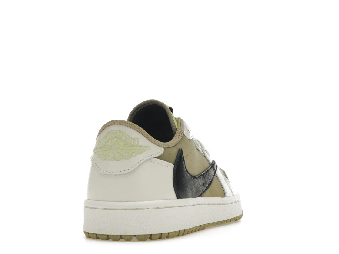 Vue 30 de Jordan 1 Retro Low Golf Travis Scott Neutral Olive