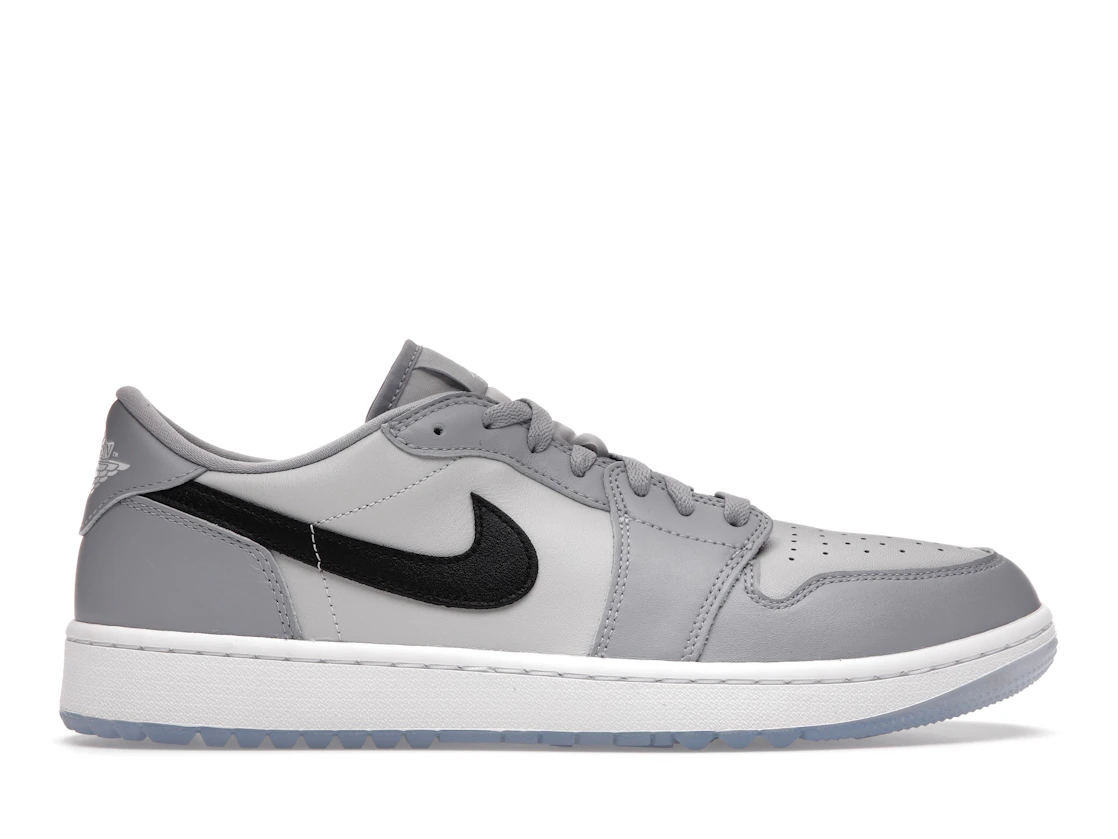 Vue 1 de Jordan 1 Retro Low Golf Wolf Grey