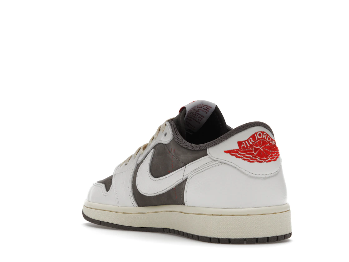 Vue 25 de Jordan 1 Retro Low OG SP Travis Scott Reverse Mocha
